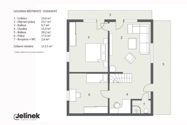 Floorplan letterhead - 280725 - 2. Floor - 2D Floor Plan